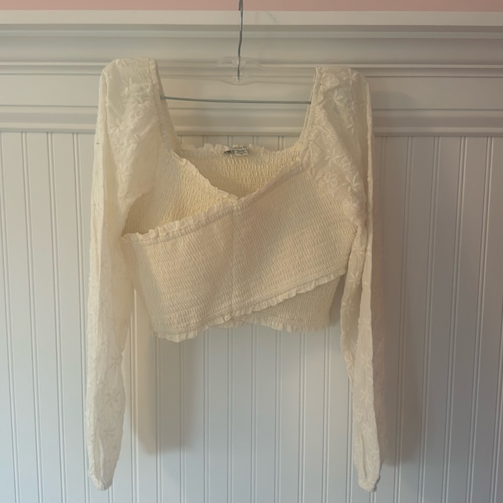 American Eagle Cream Top